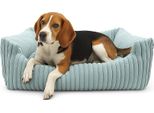 Letto Per Cani Cuscino Per Cani Divano Per Gatti Cesto Per Cani Trapuntato 95X75Cm