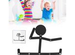 Stickman Giocattoli Per L'addestramento Della Coordinazione Senza Bava In Legno Di Tiglio Nero Giocattolo Puzzle Educativo Da Più Di 3 Anni