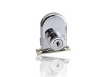 3 X Serratura Per Porta Del Mobile In Vetro | Serratura Di Sicurezza Per Mobile In Vetro | Serratura Per Porta In Vetro Con 2 Chiavi | Serratura Per Mobile Serratura Per Porta In Vetro | Serratura Per Porta Singola Per Vetro Da 4-8 Mm
