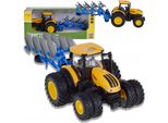 Lolex | Trattore Giocattolo Con Aratro - 1:24 - Luce E Suono - Design Realistico