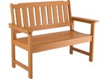Vevor Panca Da Giardino Panche Da Giardino 128 Cm 363 Kg Capacità Di Carico Per 2-3 Persone, Struttura In Plastica Resistente Alle Intemperie Con Schienale E Ampi Braccioli, Panca Per Giardino Parco Cortile Colore Legno