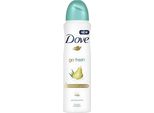Dove - Deodorante - Spray Go Fresh Pear & Aloe - Fragranza Fresca E Curativa - 250 Ml - 1 Pezzo