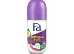 Fa - Deodorante Roller - Ipanema Nights - Frutto Della Passione E Gelsomino Notturno - Protezione 24 Ore - 50 Ml - 1 Pezzo