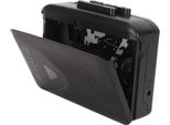 Lettore Di Cassette Portatile - Convertitore Usb Da Cassetta A MP3 E Radio Fm Am - Lettore Di Cassette Walkman Stereo - Lettore Di Cassette Audio Con Convertitore Digitale - Lettore Di Cassette Nero