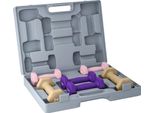 Set Di Manubri Sportnow, Set Di 6 Manubri Con Pesi, Set Di Manubri In Acciaio, Manubri Da 1 Kg, 1,5 Kg E 2 Kg Per Uomo E Donna, Set Di Manubri