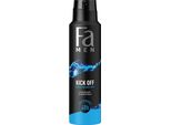 Fa Men - Deodorante Spray Corpo - Kick-Off - Rinfrescante - Protezione 48 Ore - 150 Ml - 1 Pezzo