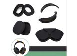 Inf Airpods Max 5-In-1: Custodia Protettiva In Silicone, Set Completo Nero