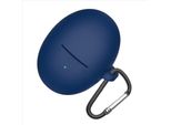 Inf Custodia Protettiva In Silicone Per Huawei Freebuds 5 Con Gancio Blu