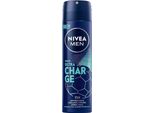 Nivea - Uomo - Deodorante - Spray - Ultra Charge - 150 Ml - 1 Pezzo