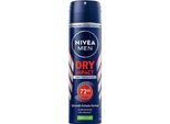 Nivea Men Deodorant Spray - Impatto Secco - Efficacia 48 Ore - 150 Ml - 1 Pezzo