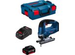 Seghetto Alternativo Bosch Gst 18V-125 B (1 X 5,0 Ah + GAL1880CV + L-Boxx 136)