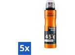 L'oréAl Men Expert Deo Spray - Deodorante - Thermic Resist - 150 Ml - Confezione Risparmio - 5 Pezzi