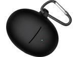 Inf Custodia Protettiva In Silicone Per Huawei Freebuds 5 Con Gancio Nero