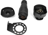 Spina Per Rimorchio 12 V In Ottone Di Alta Qualità, Adattatore Resistente, Per Caravan, Camper, Barche E Rimorchi