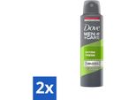 Dove - Deodorante - Men Care Extra Fresh - Rinfrescante Ed Energizzante - 48 Ore Di Protezione - 250 Ml - Value Pack - 2 Pezzi