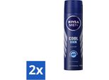 Nivea Men Deodorant Spray Cool Kick 48H Spray 250 Ml - Confezione Risparmio - 2 Pezzi