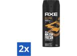 Axe - Deodorante Spray Per Il Corpo - 48 Ore Non Stop Fresh - Wild Spice - Spezie Selvatiche E Legno Di Cedro - 150 Ml - Confezione Risparmio - 2 Pezzi