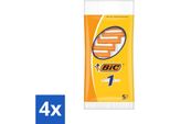 Bic - Lamette Da Barba - Monolama - Lame Usa E Getta - 5 Lamette - Confezione Risparmio - 4 Pezzi