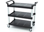 Maxima - Carrello Portavivande - 3 Ripiani In Plastica - 103 X 50,5 Cm