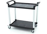 Maxima - Carrello Portavivande - 2 Ripiani In Plastica - 103 X 50,5 Cm