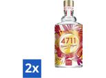 4711 - Remix Cologne - Eau De Cologne Spray - Pompelmo - Unisex - 100 Ml - Confezione Risparmio - 2 Pezzi