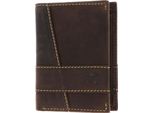 Chiemsee Pelle Portafoglio Wallet Brown Marrone