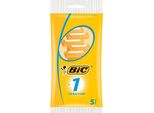Bic - Lamette - Sensitive - Monolama - Lame Usa E Getta - 5 Lamette - 1 Pezzo