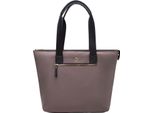 L.Credi Borsa Shopper Borsa A Tracolla Phelina Shopper Dark Taupe Marrone Scuro