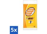 Bic - Lamette Da Barba - Monolama - Lame Usa E Getta - 5 Lamette - Confezione Risparmio - 5 Pezzi
