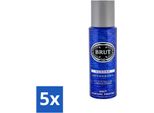 Brut - Deodorante - Spray - Oceani - Fragranza Fresca E Marina - 200Ml - Confezione Risparmio - 5 Pezzi