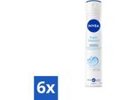 Nivea - Deodorante Spray - Uomo - Fresco Naturale - 48 Ore Di Lunga Durata - 200 Ml - Confezione Risparmio - 6 Pezzi