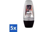 Rexona - Protezione Avanzata - Deo Roll-On - Antitraspirante - 50 Ml - Confezione Da 5 Pezzi