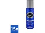Brut - Deodorante - Spray - Oceani - Fragranza Fresca E Marittima - 200Ml - Confezione Risparmio - 15 Pezzi