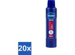 Vaselina - Uomo Active Dry - Deodorante Spray - Antitraspirante - 250 Ml - Confezione Risparmio - 20 Pezzi