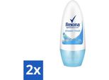 Rexona - Shower Fresh - Deo Roll-On - 50 Ml - Confezione Risparmio - 2 Pezzi