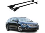 Menabo Portapacchi Per Renault Talisman Grandtour 2015-2025 75Kg Alluminio Nero 2X