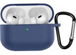 Inf Custodia Protettiva In Silicone Per Airpods Pro 3 Blu Scuro