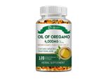 Olio Di Origano 4000 Mg (120 Capsule) Integratore Alimentare, Digestione, Salute Digestiva, Sistema Immunitario, Stomaco, Intestino, Salute