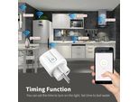 Presa Wifi Intelligente Adattatore Di Ricarica Per Presa Di Corrente Telecomandata Senza Fili Di Tipo E Presa Di Corrente Domestica Intelligente Tramite App Del Telefono Timer Intelligente Compatibile Con Alexa E Per La Spina Domestica Ifttt