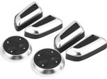 6Pcs Auto Sedile Regolazione Manopola Pulsante Interruttore Copertura Trim Per A3 A4 A5 A6 Q3 Q5