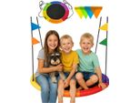 Ekspand | Altalena A Nido BG-100 - Multicolore - Grande, Resistente Alle Intemperie, Resistente, Per Bambini E Adulti