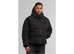 Urban Classics Giacca Invernale Da Uomo Con Cappuccio Con Patta Schwarz Xxl