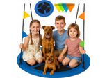 Ekspand | Nest Swing BG-120 - Blu - Resistente Alle Intemperie - Per Bambini E Adulti - Capacità Di Carico 150 Kg