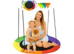 Ekspand | Altalena A Nido BG-120 - Multicolore - Resistente Alle Intemperie - Alta Capacità Di Carico - Ideale Per Bambini