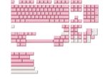 Nuphy Peach Blossom Berry Profile Dye-Sub Pbt Keycaps - Keycaps Per Tastiera Nuphy