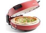 Forno Elettrico Per Pizza Fino A 350 °C | Per Una Perfetta Pizza Italiana A Casa Vostra | Inclusi Pietra Per Pizza E Accessori