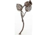 Logistsystem Rosa Con Foglie In Ferro Battuto Fiore Ornamentale In Acciaio, Decorazione Da Giardino, Rosa In Metallo Decorazione Da Giardino Decorazione Per La Casa Decorazione Natalizia Decorazione Da Esterno In Metallo Acciaio Resistente Alle Intemperie Decorazione Da Giardino Tomba 50,104