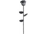 Logistsystem Rosa Con Foglie In Ferro Battuto Fiore Ornamentale In Acciaio, Decorazione Da Giardino, Rosa In Metallo Decorazione Da Giardino Decorazione Per La Casa Decorazione Natalizia Decorazione Da Esterno In Metallo Acciaio Resistente Alle Intemperie Decorazione Da Giardino Tomba 50,109