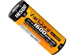 Batteria Ricaricabile Varicore VC-1600C 18500 Li-Ion 3,7 V 1600 Mah
