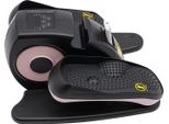 Mini Cross Trainer Elettrico - Trainer Ellittico Da Banco - Display Lcd - Telecomando - Regolabile Su 5 Livelli - Riabilitazione Delle Gambe - Rosa